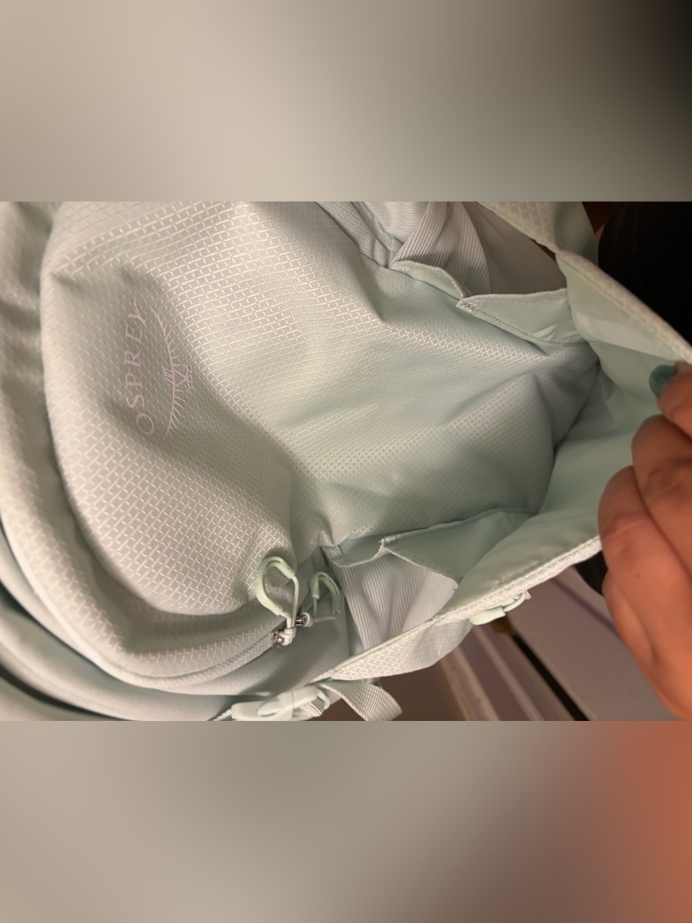 OSPREY Daylite Plus Backpack in light blue NWOT - Picture 4 of 6